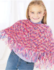 Free Child's Poncho Knit Pattern