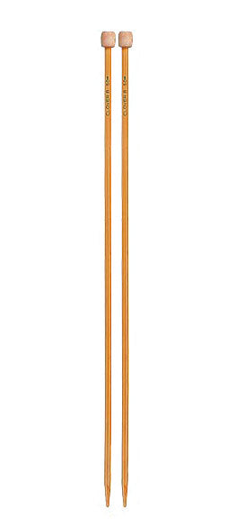 Clover Takumi 13" (33.02 mm) Bamboo Single Point Needles.