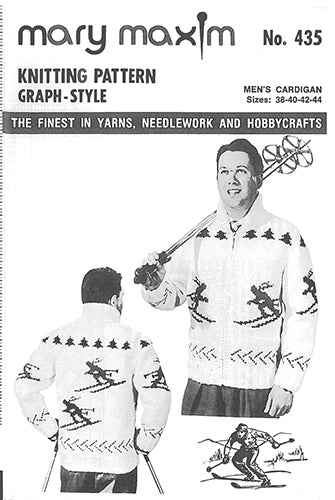 Men's Skier Cardigan Pattern