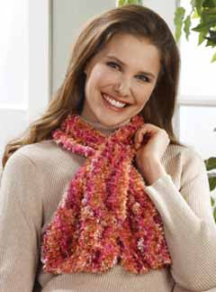 Free Boa Slotted Scarf Knit Pattern