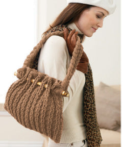 Free Autumn Tote Bag Crochet Pattern