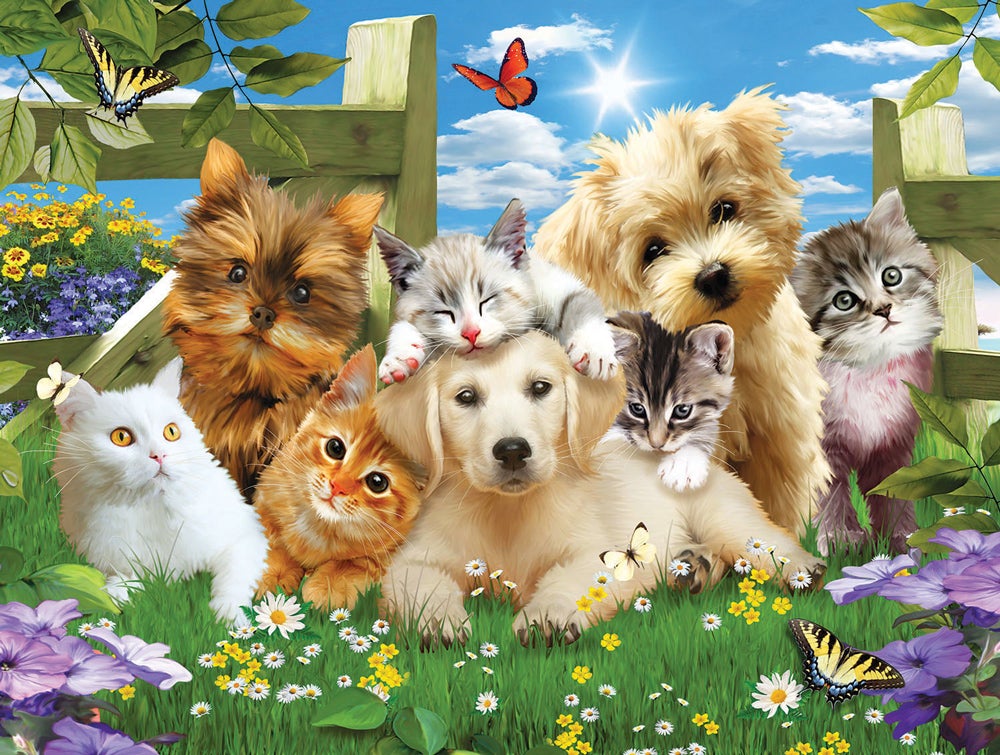 Pups and Kittens Jigsaw Puzzle