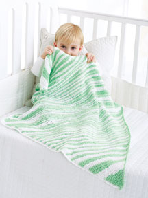 Free Sweet Stripes Blanket Crochet Pattern