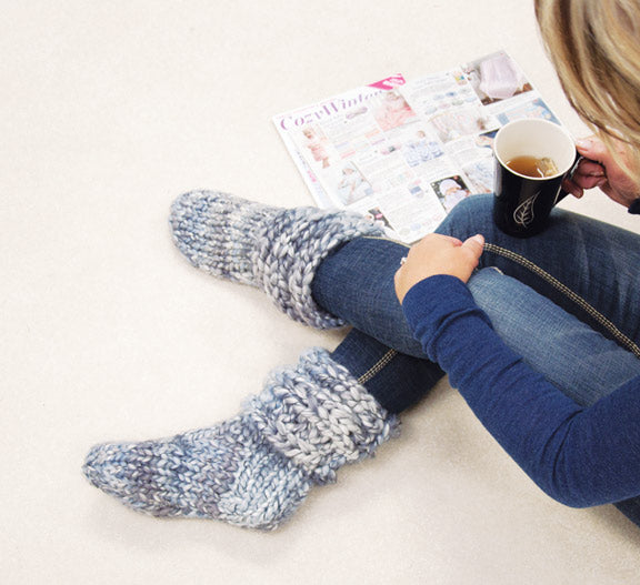 Free Boot Slippers Pattern