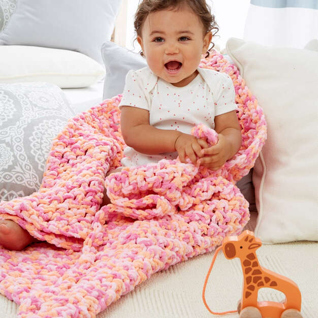 Free Simple Baby Blanket Pattern