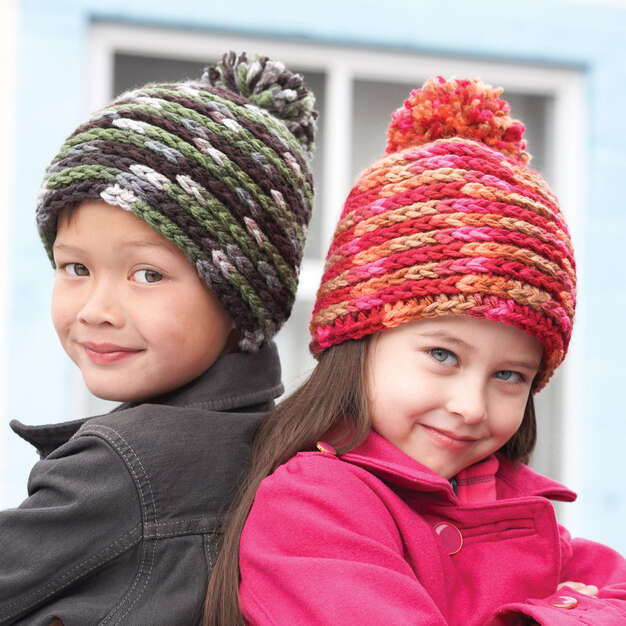 Free Sprial Hat Crochet Pattern – Mary Maxim Ltd