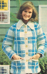 Plaid or Textured Jacket Pattern