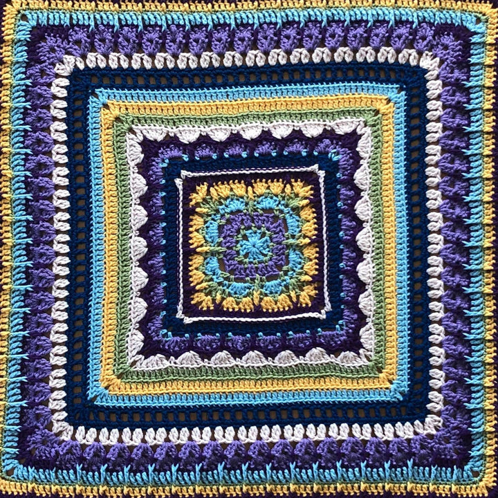Free All In The Family Crochet Afghan Pattern