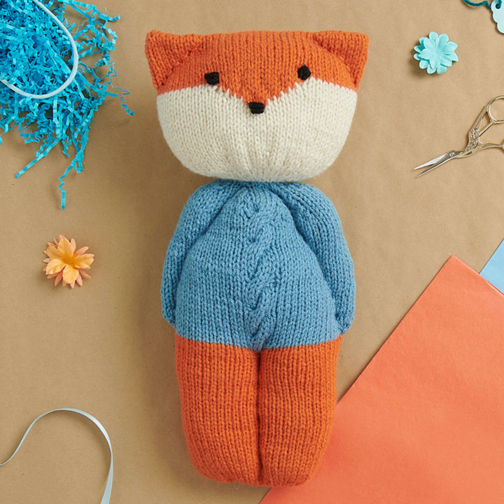 Free Knit Foxy Toy Pattern