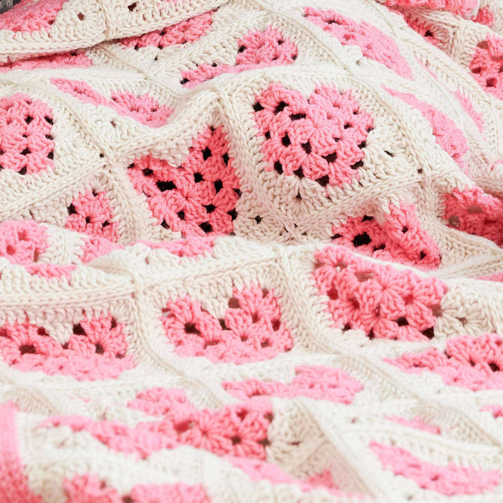 Free Piece of My Heart Crochet Blanket Pattern