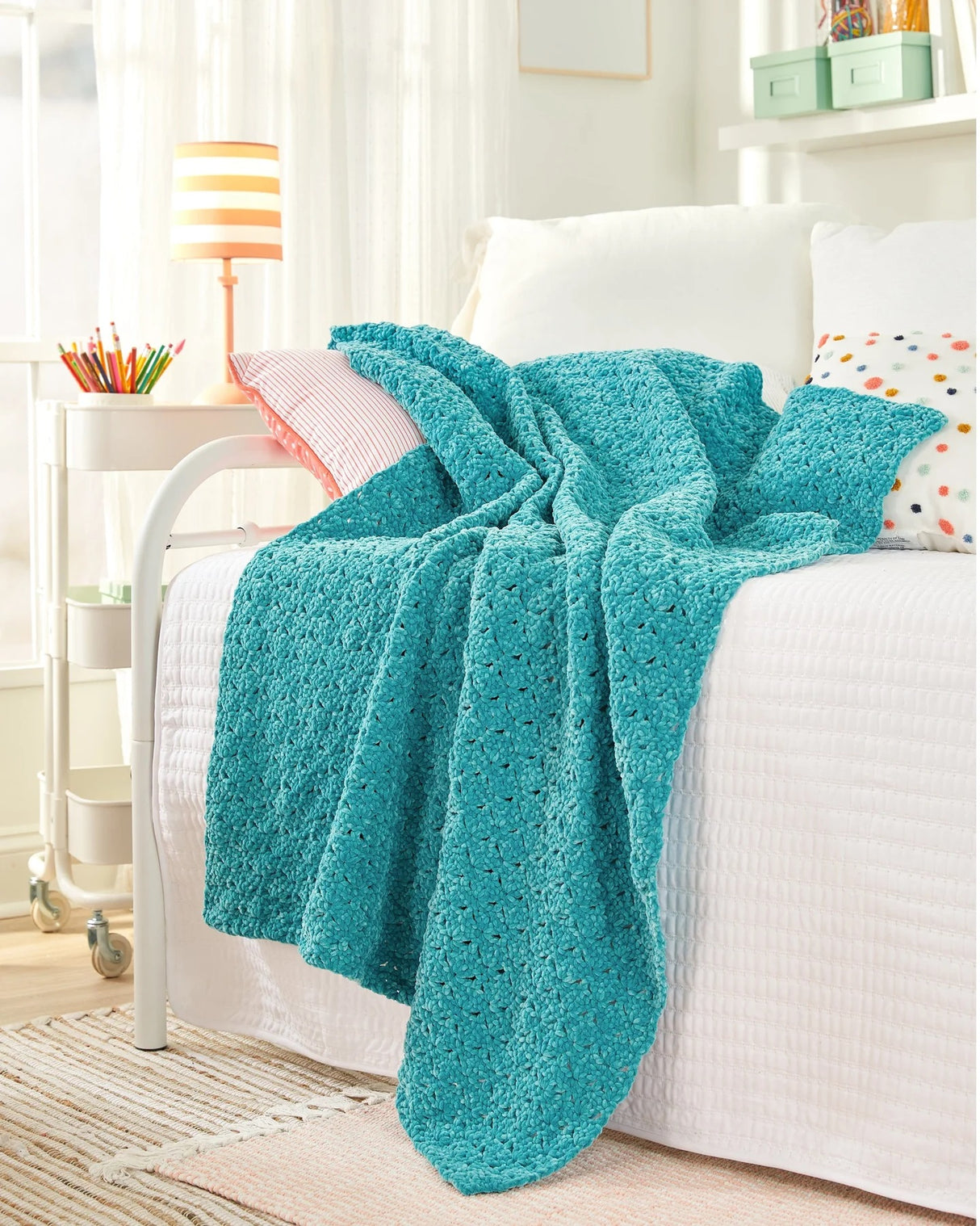 Free Split Shells Throw Pattern