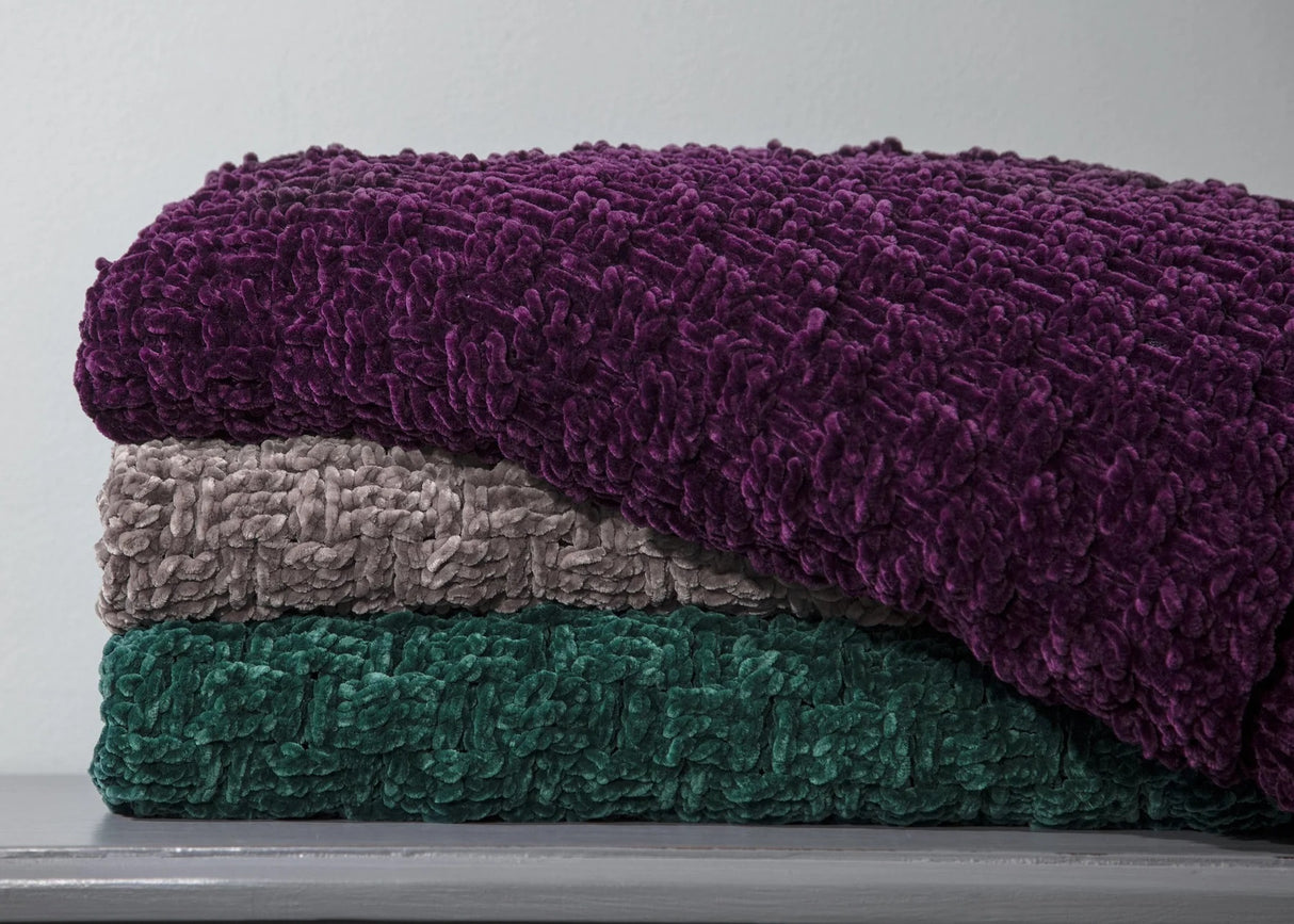 Free Luxe Weave Throw Pattern