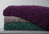 Free Luxe Weave Throw Pattern