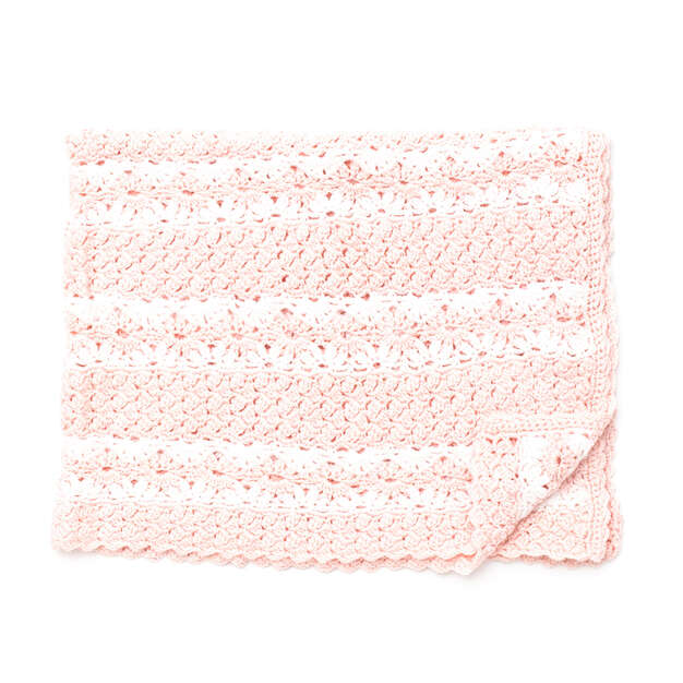 Free Daisy Chain Clusters Blanket Pattern