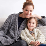 Modèle de cardigan au crochet gratuit Chill Time