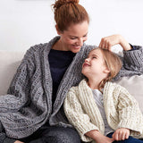 Modèle de cardigan au crochet gratuit Chill Time