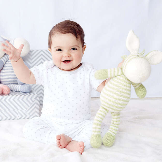 Modèle de zèbre en tricot gratuit