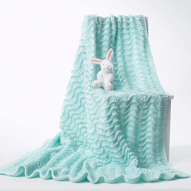 Free Knit Baby Blanket Pattern – Mary Maxim Ltd