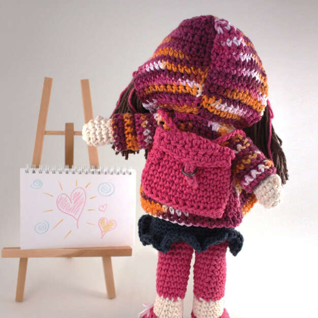 Free Back To School Lily Doll Pattern
