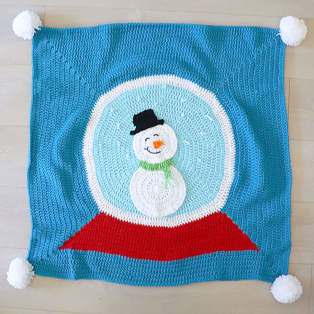 Free Snow Globe Crochet Blanket Pattern