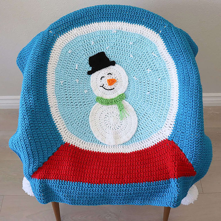 Free Snow Globe Crochet Blanket Pattern