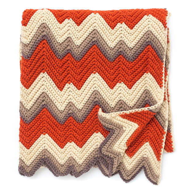 Free Zig-Zag Crochet Afghan Pattern