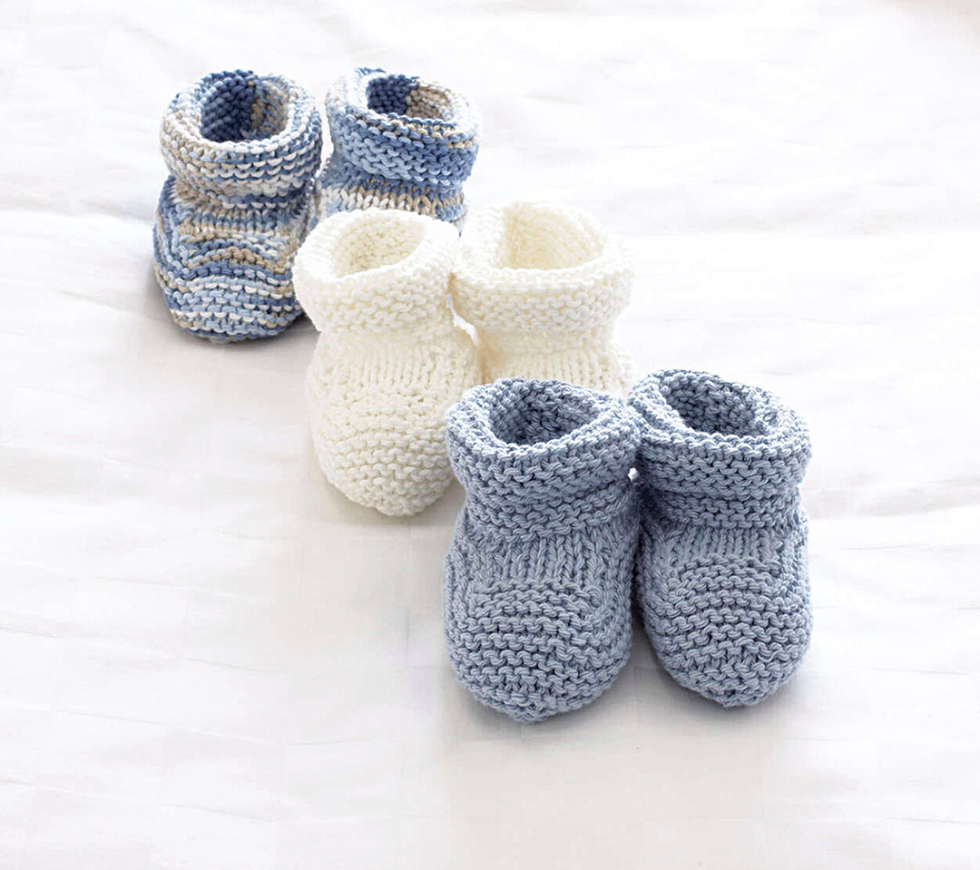 Free Knit Baby Booties Pattern