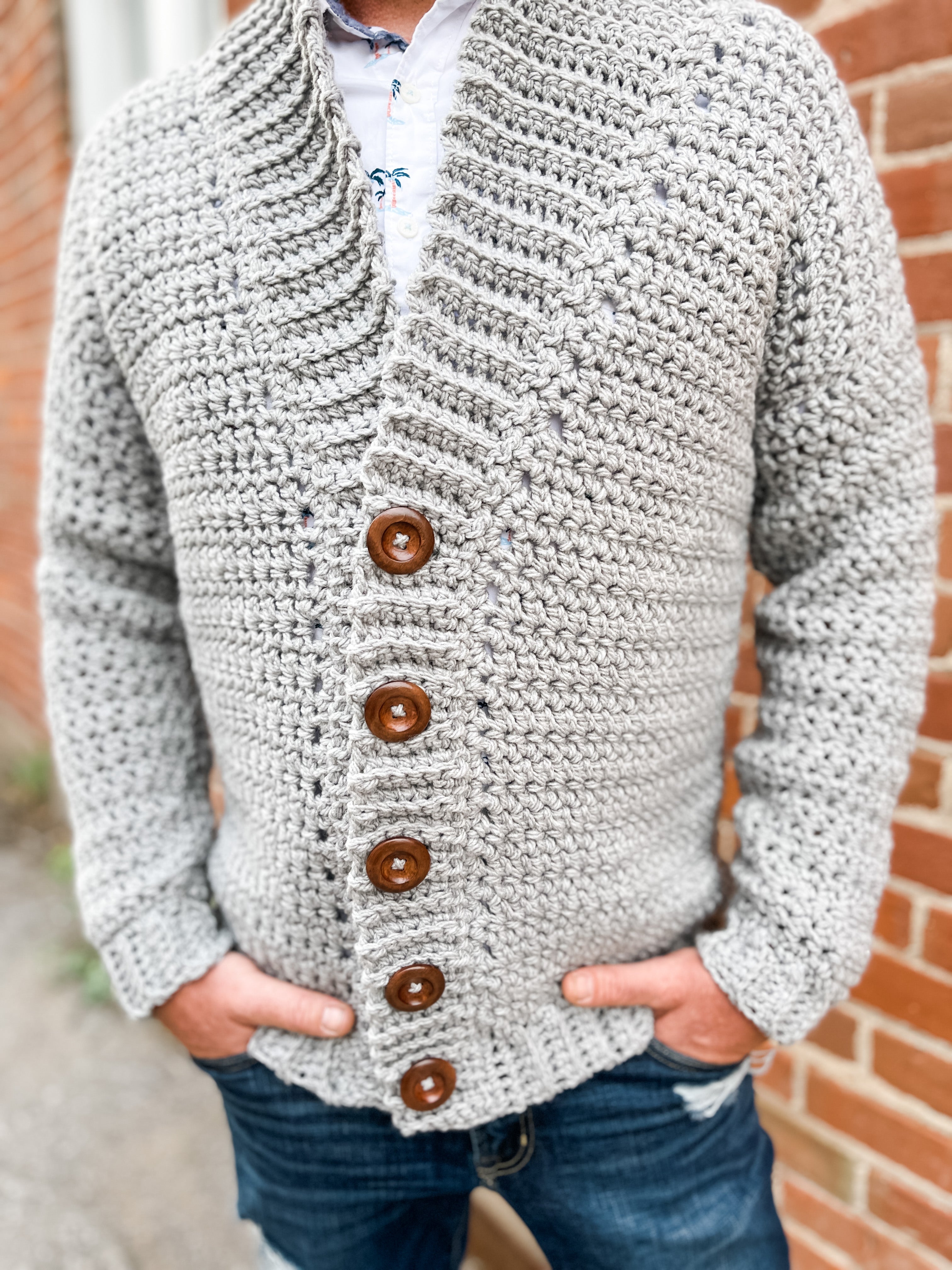 Mountain Ridge Cardigan – Mary Maxim Ltd