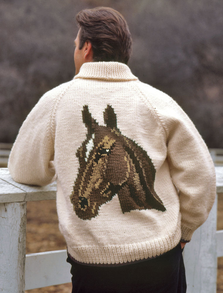 Horse Head Jacket – Mary Maxim Ltd