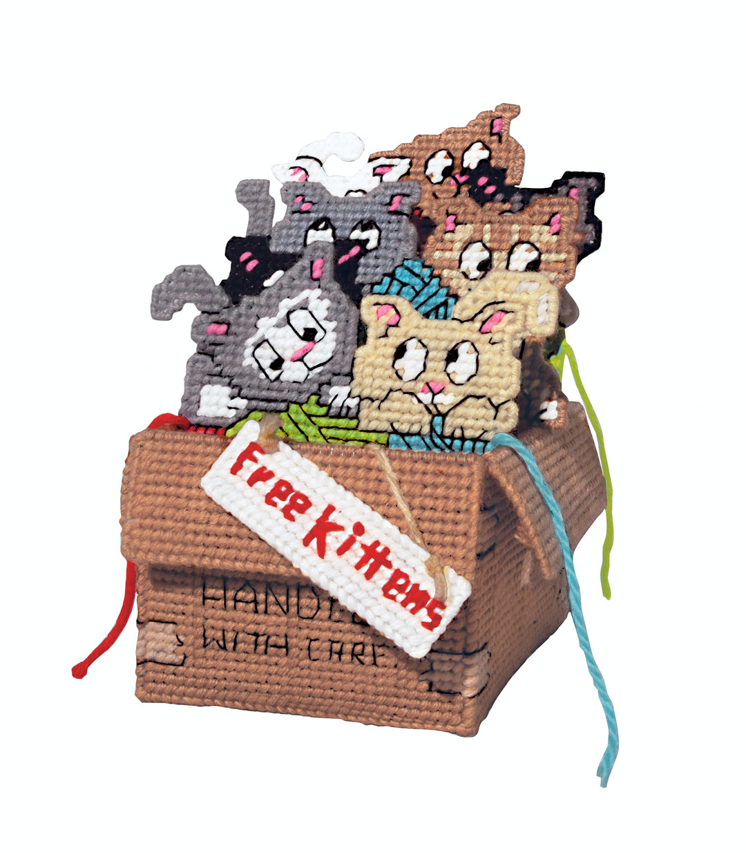 Free Kittens Plastic Canvas Kit