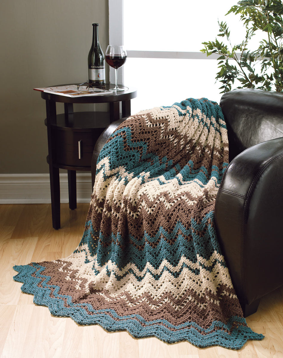 Rippled Lace Throw Pattern – Mary Maxim Ltd