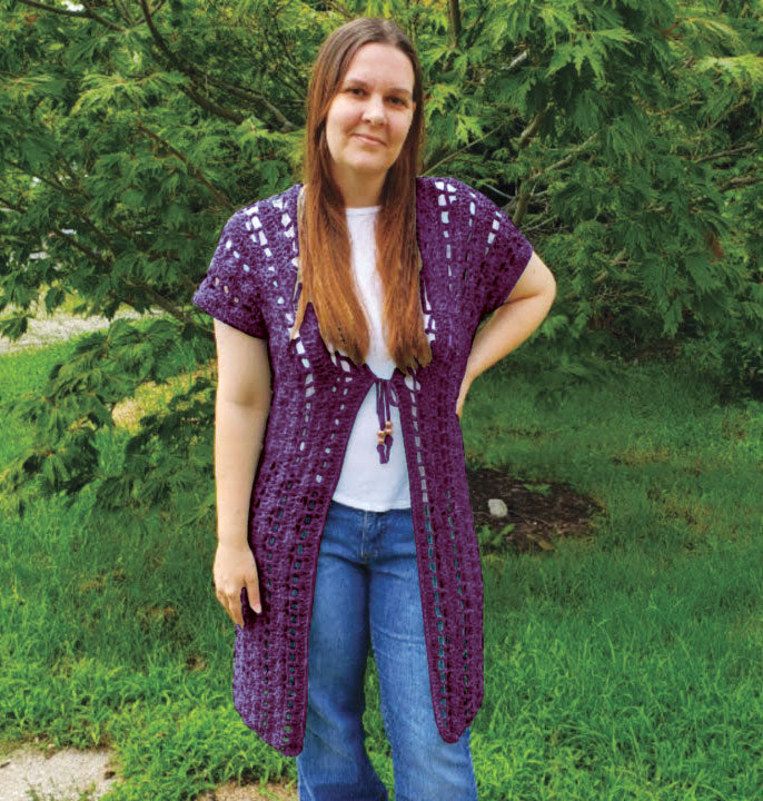 Crochet Vest Duster