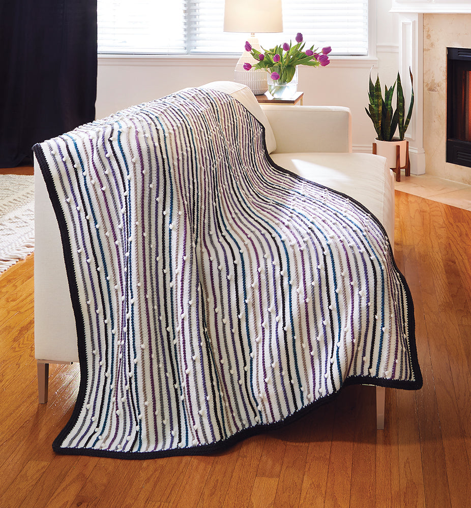 Stripes and Chevrons Afghan