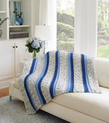Vivid Stripes Afghan