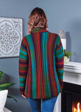 Crocheted Prism Cardigan