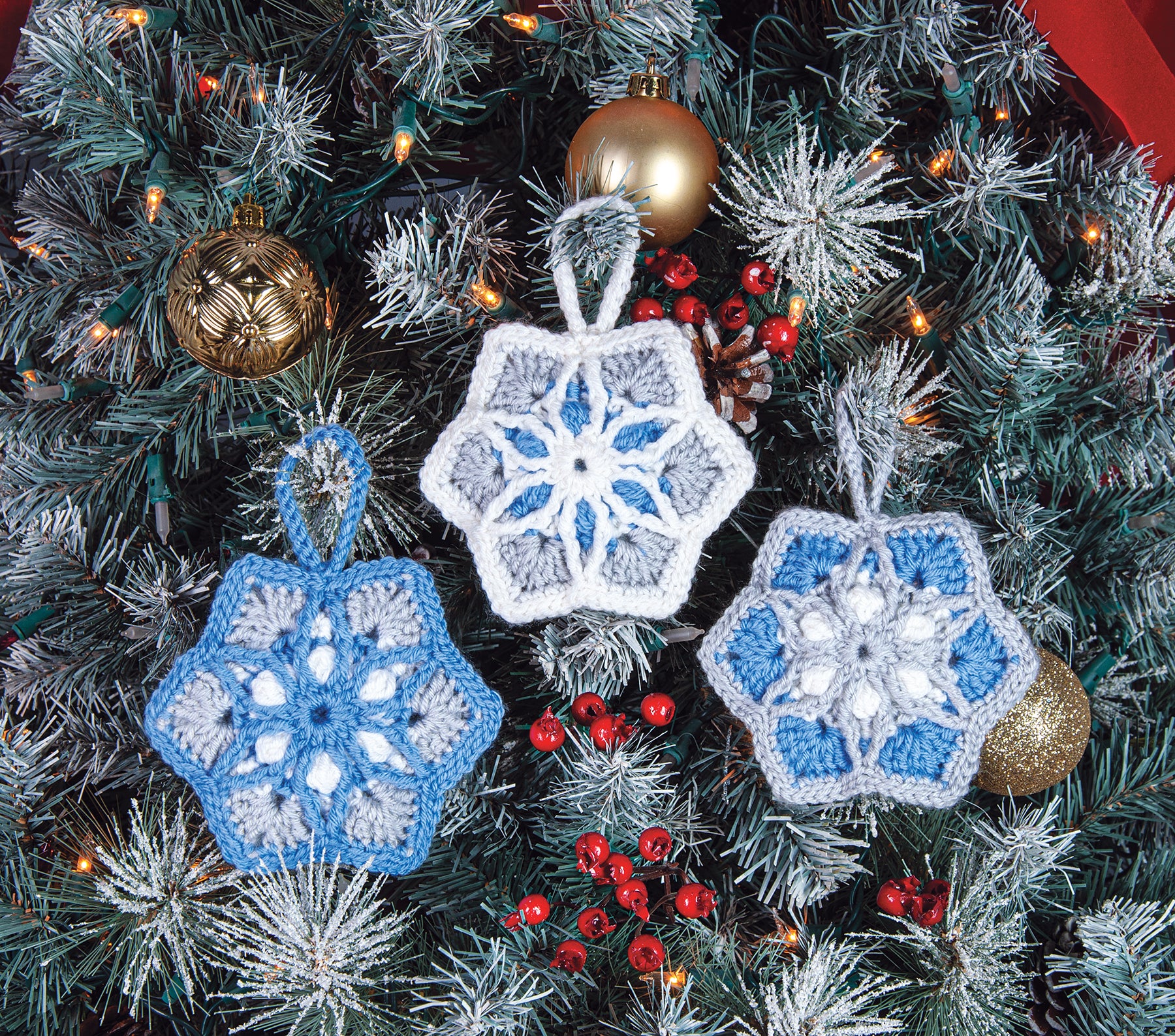 Star Holiday Ornaments Kit – Mary Maxim Ltd