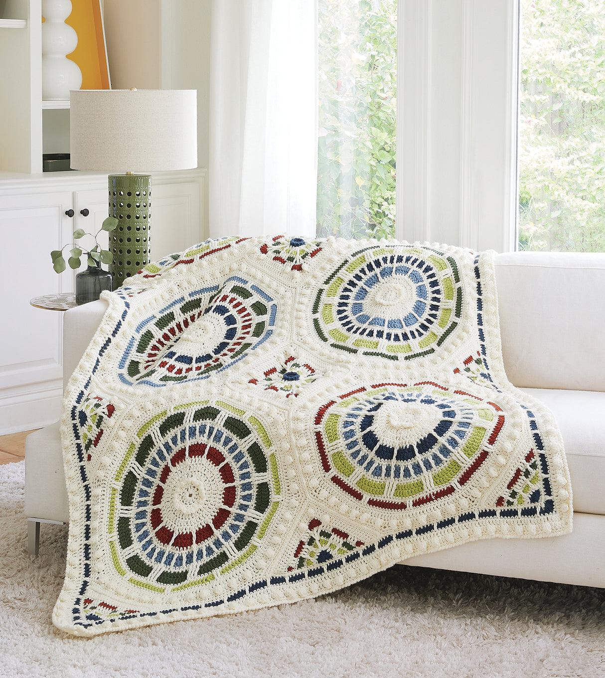 Summer Mosaic Afghan