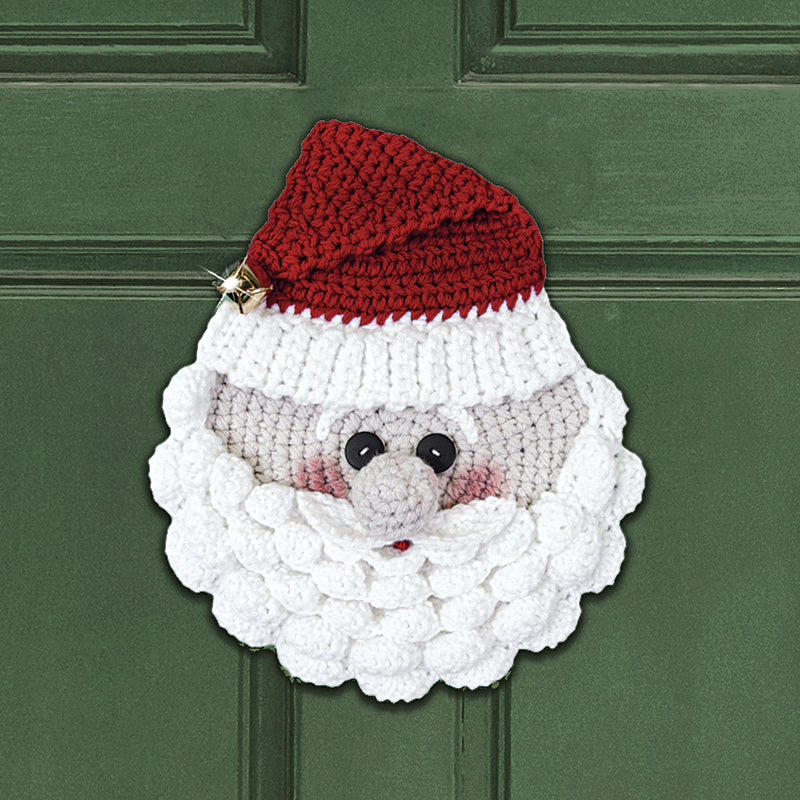 Crochet Santa Door Hanging Kit