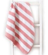 Fruity Stripes Crochet Baby Blanket
