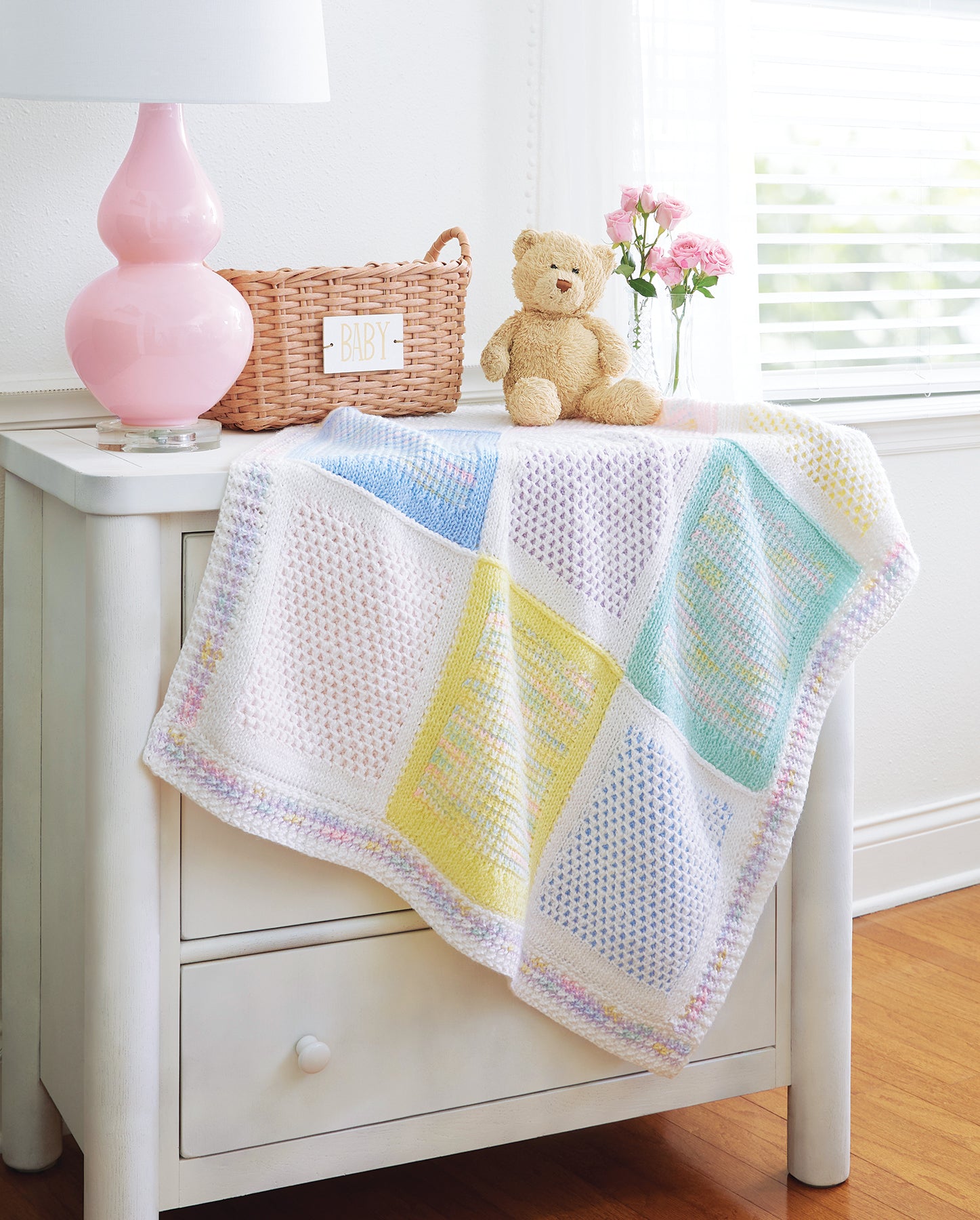 Peek-A-Boo Blanket – Mary Maxim Ltd