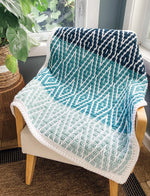 Glistening Glacier Afghan