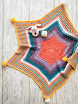 Rainbow Star Baby Blanket
