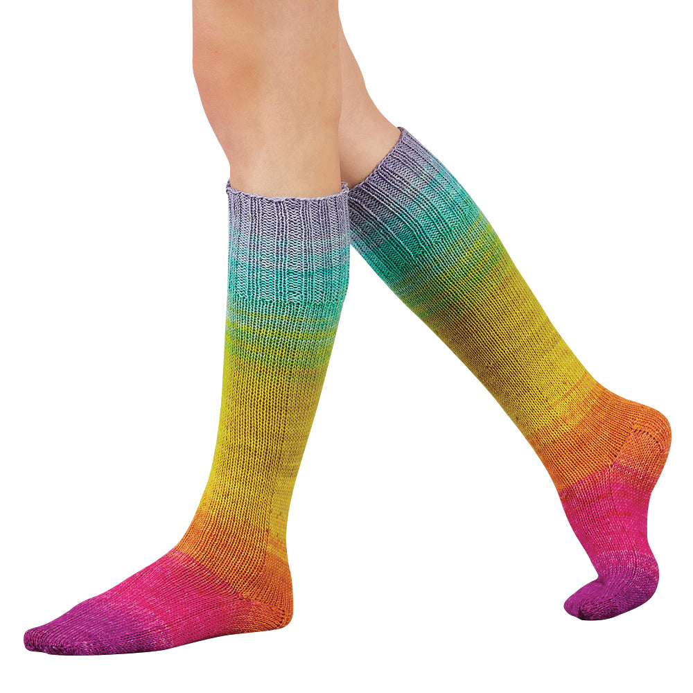Free Perfectly Paired Toe Up Socks Pattern