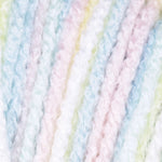 Couverture à crêtes ondulées au crochet