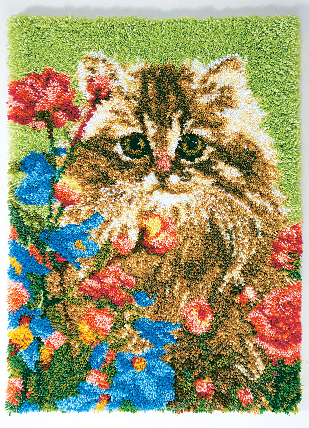 Garden Kitty Rug Pattern