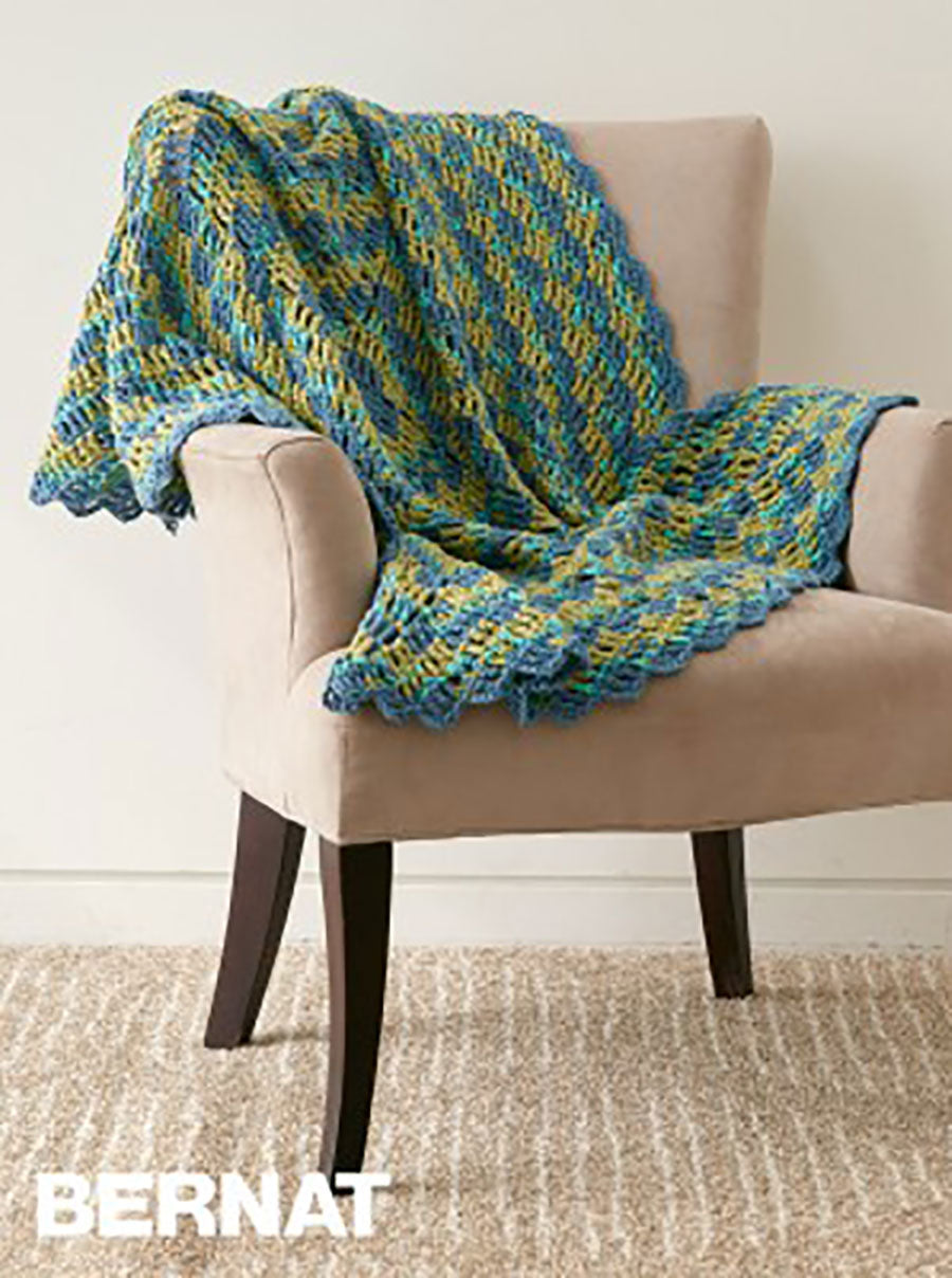 Free Round the Block Afghan Pattern