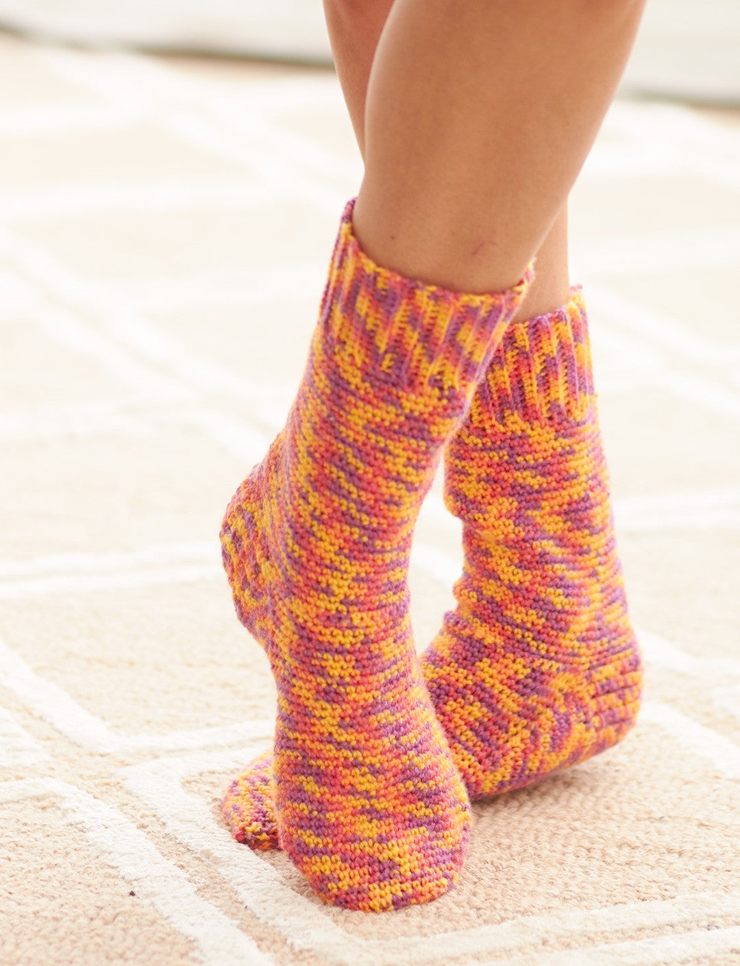 Free Basic Socks to Crochet Patten