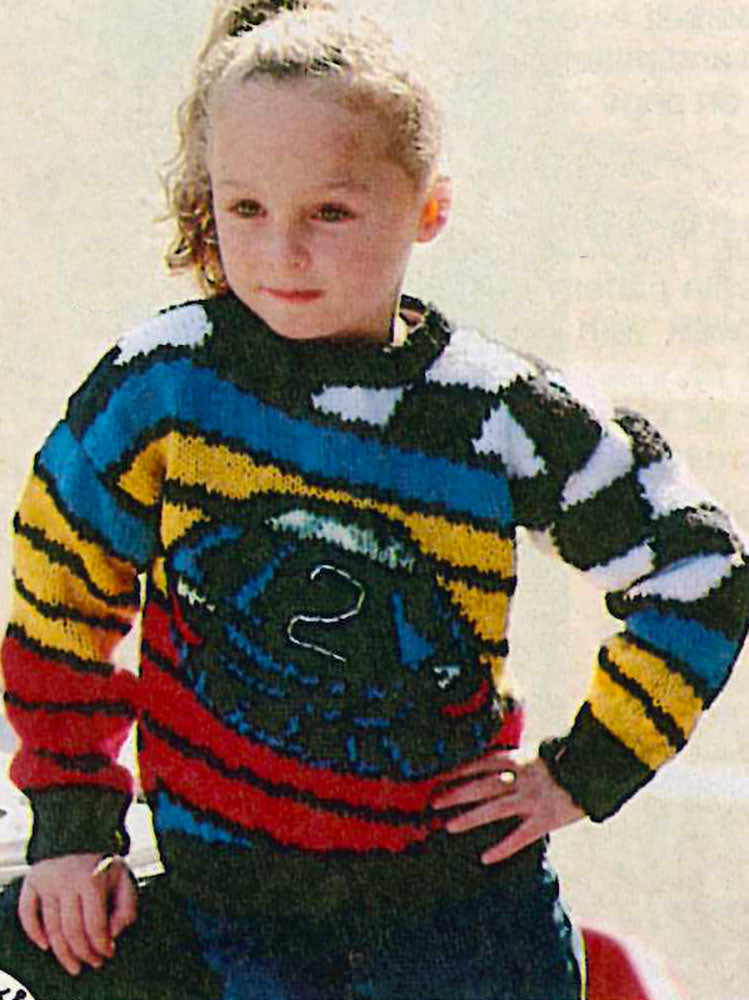 In The Fast Lane Pullover Pattern