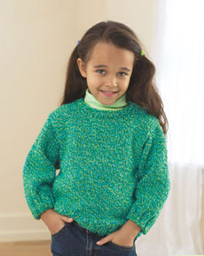 Free Child's Easy Pullover Knit Pattern