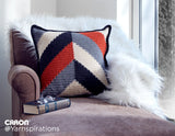Free Bold Angles Pillow Pattern